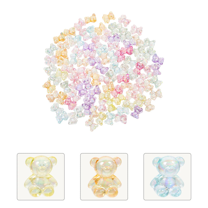 Acrylic Beads Jewelry Spacer Charms DIY Animals Candy Hair Making
