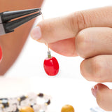 Beads Jewelry Tube DIY Making End Caps Spacer Crimp Column Crimping Bracelet