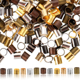 Beads Jewelry Tube DIY Making End Caps Spacer Crimp Column Crimping Bracelet