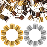 Beads Jewelry Tube DIY Making End Caps Spacer Crimp Column Crimping Bracelet