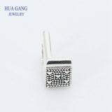 Letter L Charms Sterling Silver Bead for Jewelry Making
