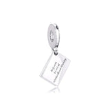 925 Silver Mother Kids Holiday Bracelet Dangle Charms