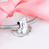 Mother Kids Holiday Bracelet 925 Sterling Silver Charms Beads Magic Sorting Hat