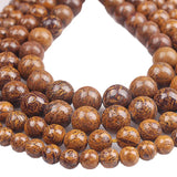 Natural Stone Elephant Skin Jaspers Round Beads 4/6/8/10/12mm
