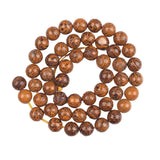 Natural Stone Elephant Skin Jaspers Round Beads 4/6/8/10/12mm
