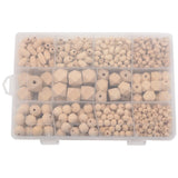 Natural Wood Bead Jewelry Making DIY Jewelry