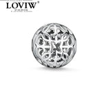 Silver-Plate Beads Ornament for Bracelet Necklace Jewelry