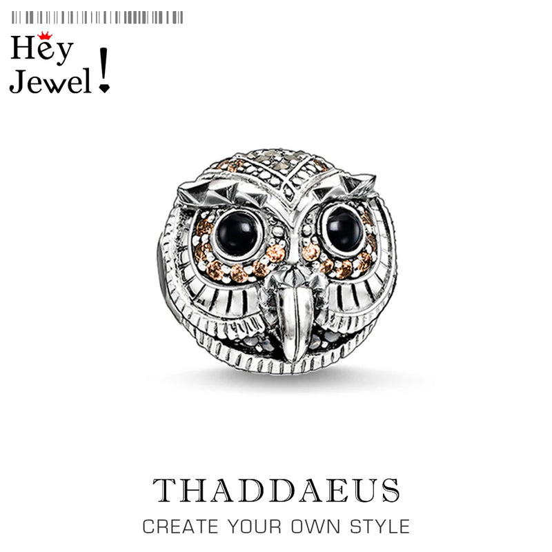 Beads Owl 2019 Autumn Rhinestone Gift Fits Bracelet Jewelry Women Men