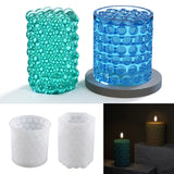 Polka Dot Candle Silicone Mold Epoxy Resin DIY Decoration