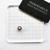 Red Fish & Rhinestone Beads for Bracelet or Necklace