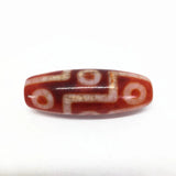 Red Natural Tibet Agate 9 Eyes Pendant Tibetan Dzi Beads