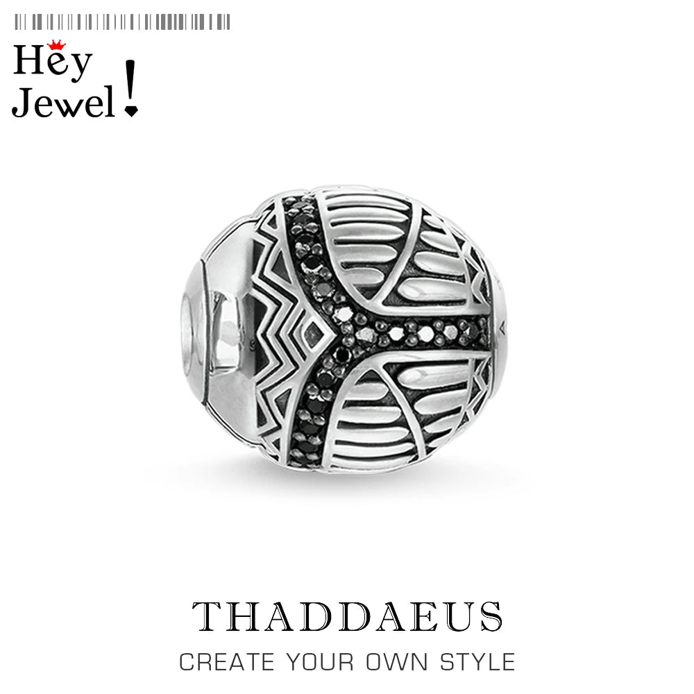 Ethnic Vintage Scarab Beads, Fits Bracelet Europe Jewelry
