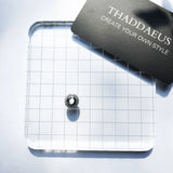925 Silver CZ Bead Pave European Jewelry for Women & Men