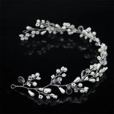 Pearl Beads Wreath Hair Band Vintage Headband