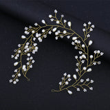 Pearl Beads Wreath Hair Band Vintage Headband