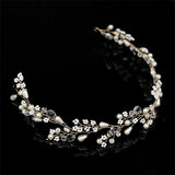 Pearl Beads Wreath Hair Band Vintage Headband