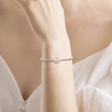 925 Sterling Silver Floral Clip Charms for Bracelets