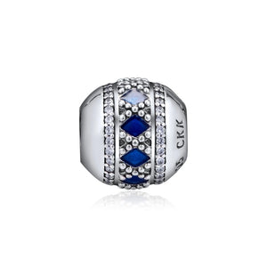 Glittering 925 Sterling Silver Beads for Bracelets
