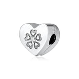 Hearts of Love Clip charms for Bracelets 100% 925 Sterling Silver
