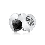 Hearts of Love Clip charms for Bracelets 100% 925 Sterling Silver