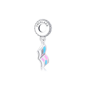 925 Silver Love Letter Charm Beads for Bracelets