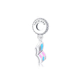 925 Silver Love Letter Charm Beads for Bracelets