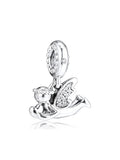 925 Sterling Silver Angel of Love Beads for Necklaces Bracelets