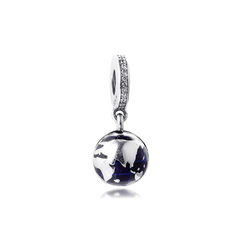 925 Sterling Silver Beads for Necklaces Bracelets Charms