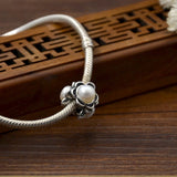 925 Sterling Silver Charm Pearl Beads for Jewelry Making
