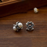 925 Sterling Silver Charm Pearl Beads for Jewelry Making