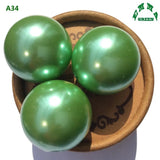 6-30mm Green ABS Pearl Beads Round Chunky Loose Beads