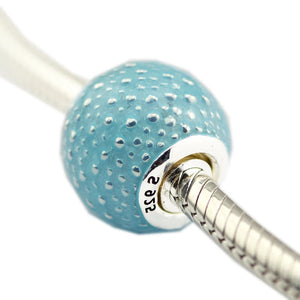 Aqua Enchantment Charm Bead for Bracelet & Necklace