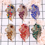 Alloy Inlaid Rhinestone Brooch Fashionable High-end Clothing Accessories Pin