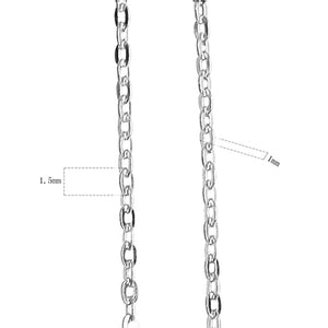 925 Sterling Silver Bulk Necklace Round Cable Chain for Women