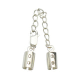 925 Sterling Silver Clasp Cord End for Bracelet