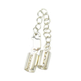 925 Sterling Silver Clasp Cord End for Bracelet