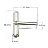 925 Silver Cufflinks French Cufflink Backs Men's Making ID36479