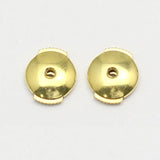 925 Sterling Silver Earnut Safety Backs Earring Findings