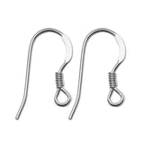 925 Sterling Silver Earring Hooks with Ball - ID25408