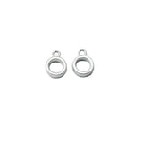 925 Silver Loop Charm Pendant DIY Jewelry Making