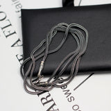 925 Silver Necklace Thai Silver Chain Men's Gift for Him