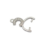 Sterling Silver Pinch Bails for Pendants DIY Jewelry Making