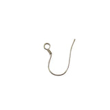 925 Silver French Earring Hooks Earwire Jewelry Accessories 17.5X8.15mm