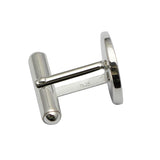 925 Sterling Silver 14mm Cufflinks Base Jewelry DIY for Her