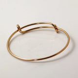 Adjustable Bangle Charm Bracelet Blanks for Women
