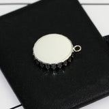 Beadsnice Brass Bezel Pendant Blanks for 20mm Round Base