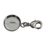 Beadsnice Brass Pendant Setting with Lobster Clasp for Necklace Diy Jewelry