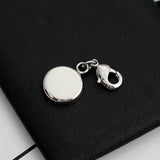 Beadsnice Brass Pendant Setting with Lobster Clasp for Necklace Diy Jewelry