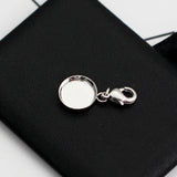 Beadsnice Brass Pendant Setting with Lobster Clasp for Necklace Diy Jewelry
