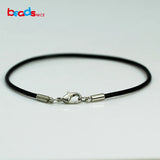 Beadsnice Bracelet Cord 2mm 19cm 12x6mm Clasp Strand ID 9548